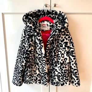 Fabulous girls faux fur jacket